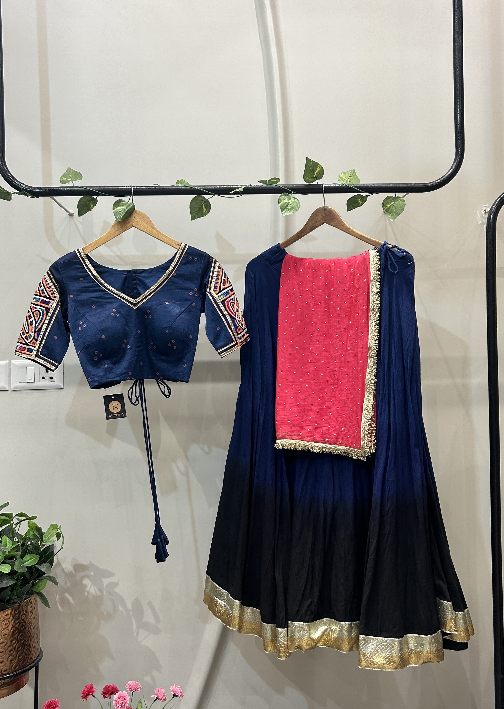 NEVY BLUE & BLACK